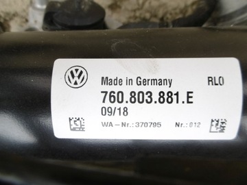 фото thumb №4, Задняя часть pas задний ванна крылья vw touareg iii