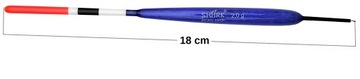 Spławik Przelotowy z BALSY SHARK Perfekt Hunter 2,0 g 18 cm
