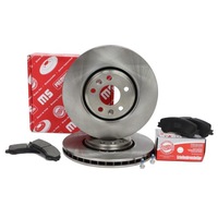 фото thumb №1, Тормозные диски + тормозные колодки тормозные перед renault