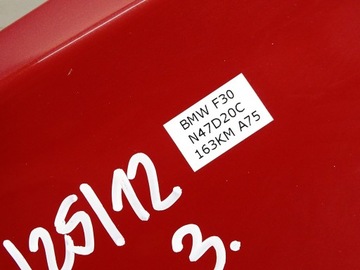 фото thumb №10, Крыло левый перед переднее bmw 3 f30 f31 a75 красный