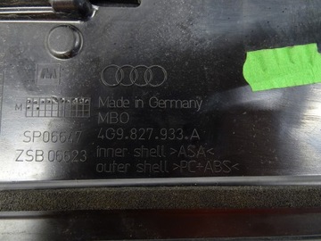 фото thumb №9, Спойлер спойлер кришки багажника audi a6 c7 s-line універсал 4g9827933a