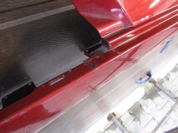 фото thumb №8, Планка порогова ліва mercedes c-klasa 205 накладка