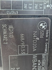 фото thumb №9, Кришка багажника bmw e60 schwarz 2 668/9