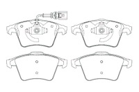 Breck комплект гальмівних колодок гальмівних fsl1643 fvr1643 Ціна, фото thumb