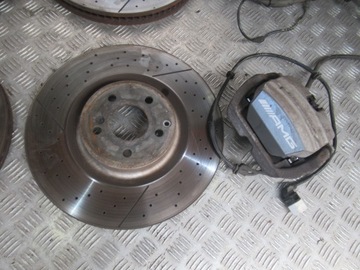 фото thumb №5, Mercedes glc amg s 6.3 тормоза зажимы диски комплект