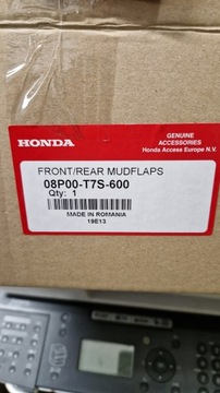 Oryginalny zestaw chlapaczy Honda HR-V II 2015-