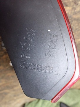 фото thumb №8, Лампа лівий зад kia ceed ii 1,4 crdi 2014r hb передній рестайлінг 92403-a20 7516