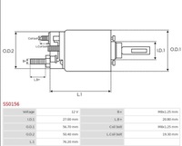 фото thumb №4, Выключатель электромагнитный, стартер as-pl ss0156