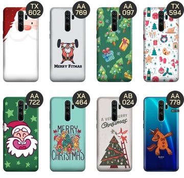 ETUI DO XIAOMI REDMI NOTE 8 PRO WZORY ŚWIĄTECZNE CHRISTMASS ŚWIĘTA OBUDOWA