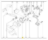 фото thumb №12, Кронштейн кронштейны инжектора adblue renualt master iii 10- oem номер 8200926485
