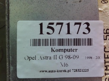 фото thumb №6, Opel astra ii g 1.8 комп'ютер двигуна 5wk9046