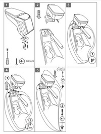 фото thumb №10, Підлокітник armster 3 vw touran 2003-2015