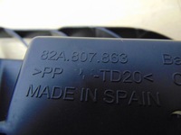 фото thumb №14, Ковзун бампера зад audi a1 82a 82a807863 новий