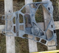 Купить Направляющая кронштейн бампера правый задняя mercedes ml ii w164 2005-2011, фото thumb