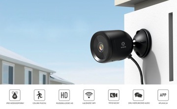 Уличная камера WOOX WIFI 2 МП с датчиком движения Водонепроницаемая HD 1080p