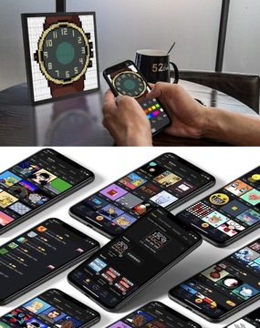 DIVOOM PIXOO 64 BLUETOOTH WI-FI ПИКСЕЛЬНАЯ РАМКА ART