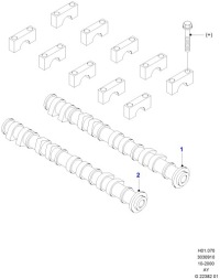фото thumb №11, Mazda 3 5 6 gg gy gh mondeo galaxy 2.0 2.3 распределительный вал впускной l3g2421