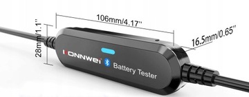 ТЕСТЕР АККУМУЛЯТОРА 6 В 12 В Bluetooth 5.0, польский