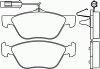 фото thumb №1, Гальмівні колодки гальмівний. alfa romeo 166 2,0-2,4jtd 98-07