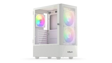 Компьютерный чехол Krux Vako белый RGB (KRXD005)