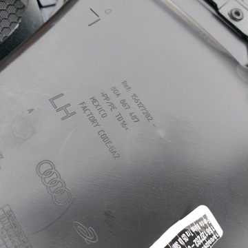 фото thumb №9, Боковина дверь левый задний зад audi q5 ii 2 80a867317