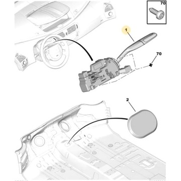 фото thumb №15, Рулевой/подрулевой изменения коробки передач citroen c4 picasso pół автомат