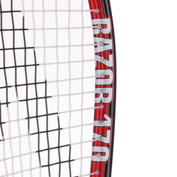 Ракетка для сквоша KARAKAL Razor 170 Чёрная/Красная (170г)