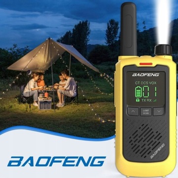 BAOFENG BF-T17 EU РАЦИЯ КОРОТКОВОЛНОВЫЙ ПРИЦЕП ŁKI TOKI USB-ФОНАРИК