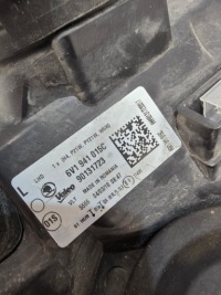 фото thumb №12, Skoda fabia 3 iii 14-18 лампа левая перед передняя 6v1941015c