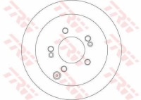 фото thumb №4, Тормозные диски тормозные колодки задняя trw hyundai tucson