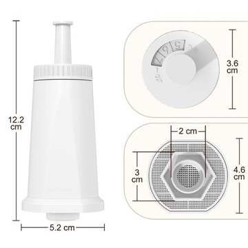 3 SZT FILTR WODY ZESTAW DLA EKSPRESU SAGE BES008