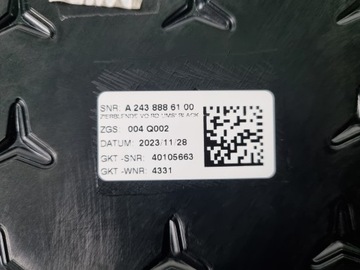 фото thumb №10, Mercedes eqa w243 рестайлинг решётка радиатор решётка радиатора a2438886100