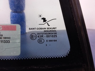 фото thumb №3, Saab 9-3 ii sedan скло двері зад права трикутник 03