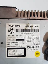 фото thumb №7, Радио vw polo v golf 1.6 tdi 5m0035156c