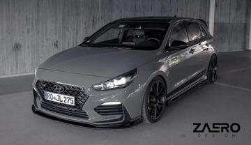 фото thumb №7, Spliter накладка бампера hyundai i30n zaero design evo-1