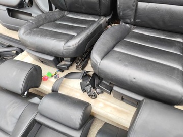 фото thumb №10, Сиденье сиденья комплект audi a6 c6 кожа подогрев отсеки mc donalds