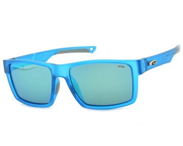 Okulary przeciwsłoneczne GOG DEWONT E922-3P matt crystal blue / grey