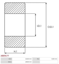 фото thumb №7, Підшипник генератора as-pl