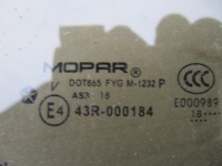 Chrysler pacifica 2017 17r скло кузовна задній ліва правий задня w крила Київ, фото thumb