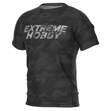 Мужская футболка для тренировок в тренажерном зале техническая EXTREME HOBBY DOTTED 2XL