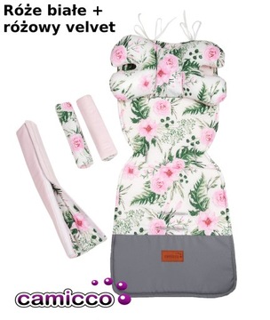 ДВУСТОРОННЯЯ ВСТАВКА ДЛЯ КОМПЛЕКТА ДЛЯ КОЛЯСКИ VELVET