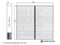 Фильтр кабины blue print Доставка, фото thumb