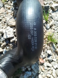 фото thumb №1, Mercedes w203 2.2 wąż труба воздуха a2035283382