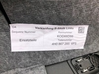 фото thumb №10, Защита стойка левая audi a8 d4 lift 4h08672856ps