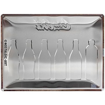 Вывеска Coca Cola - бутылки 30х40см Retro Re