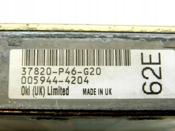 фото thumb №6, R/18 rover 600 accord комп'ютер двигуна 37820p46g20