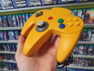 ОРИГИНАЛЬНЫЙ NINTENDO 64 N64 ЖЕЛТЫЙ ПАНЕЛЬ