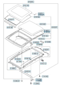 фото thumb №10, Кронштейн, панорамний mtg праве kia venga 2011- oem номер 71388 1p000