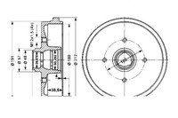 фото thumb №2, Барабаны тормозные audi 80 купе seat arosa cordoba c