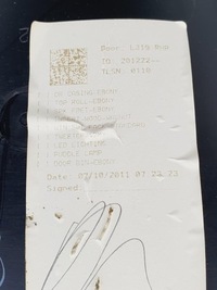 фото thumb №9, Оббивка обшивка двері правий задня land rover discovery iv l319